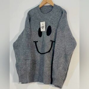 Warm knit sweater for winter